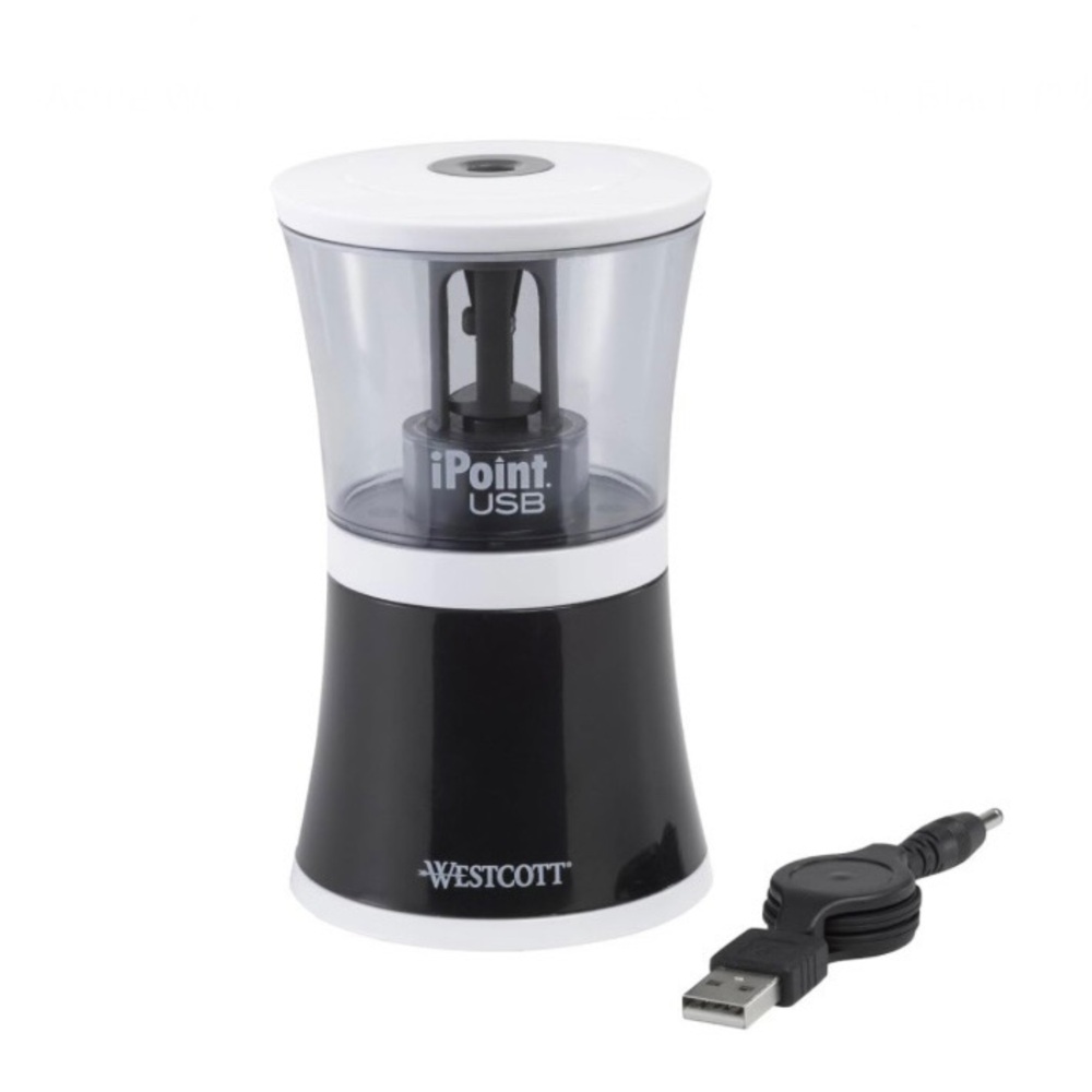 Wescott iPoint USB Pencil Sharpener